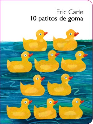 cover image of 10 patitos de goma